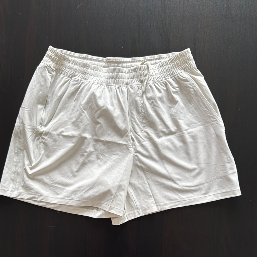 White Lululemon Shorts